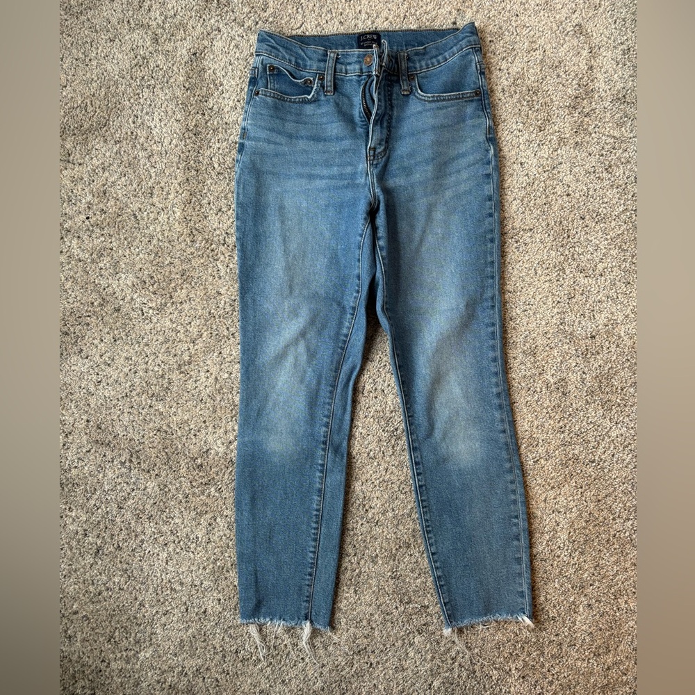 J. Crew 10” High-Rise Skinny Jeans (26/2)